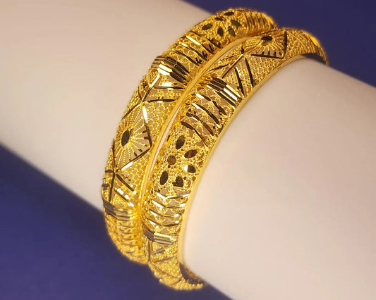 Golden Traditional Festive Bangles