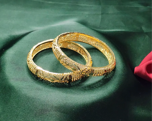 Golden Traditional Festive Bangles